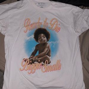 NOTORIOUS BIG GRAPHIC TEE READY TO DIE VINTAGE